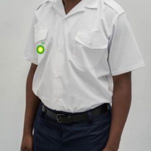 Poly cotton security shirt